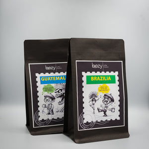 Pachet Brazilia (Cerrado Mineiro) + Guatemala (Huehuetenango Mariola Lopez)