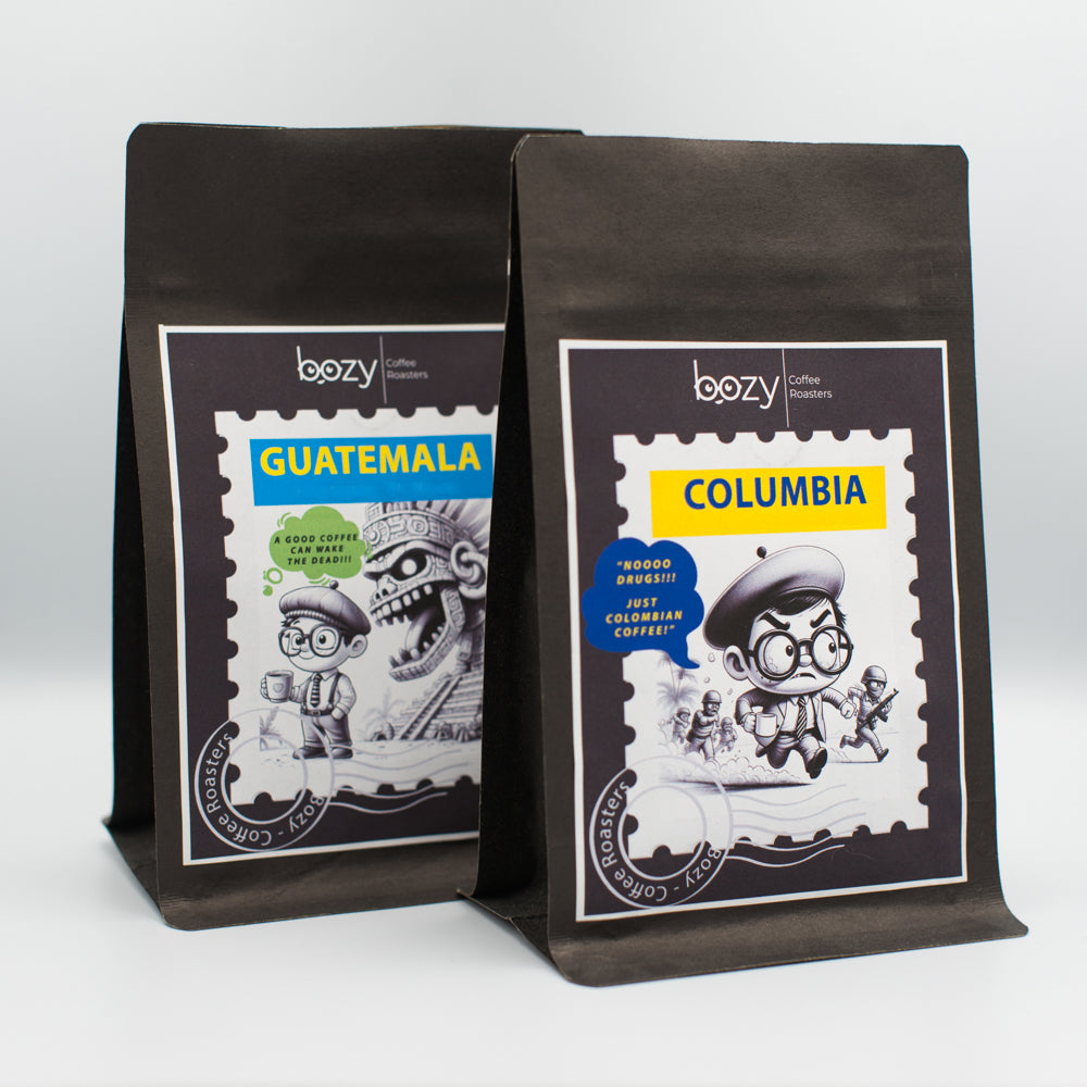 Pachet Columbia (Huila Los Robles) + Guatemala (Huehuetenango Mariola Lopez)